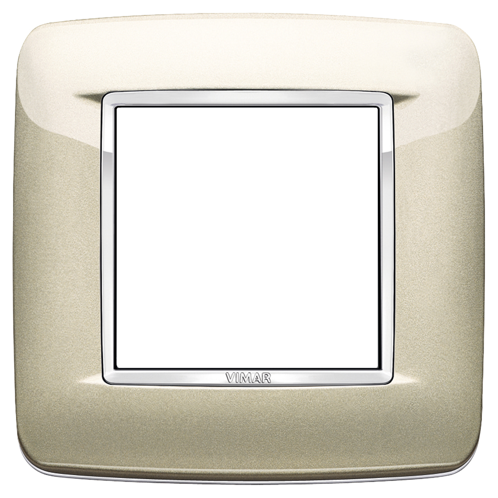 Vimar Eikon 20672 2-Module Round Cover Plate