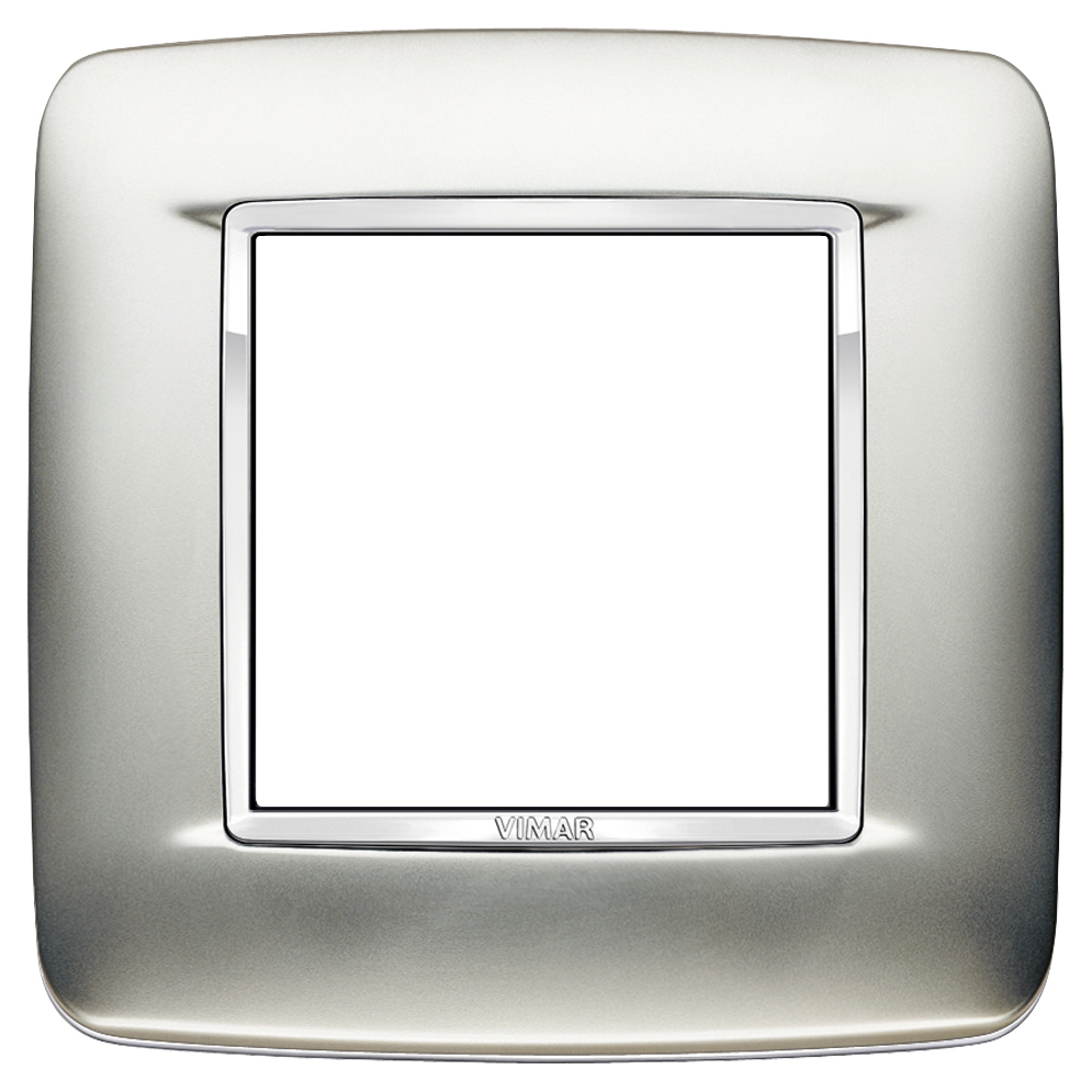 Vimar Eikon 20672 2-Module Round Cover Plate