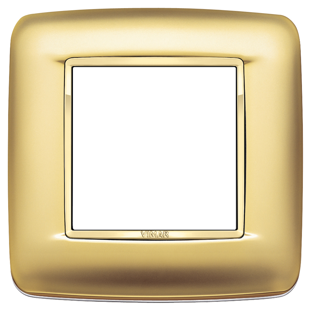 Vimar Eikon 20672 2-Module Round Cover Plate