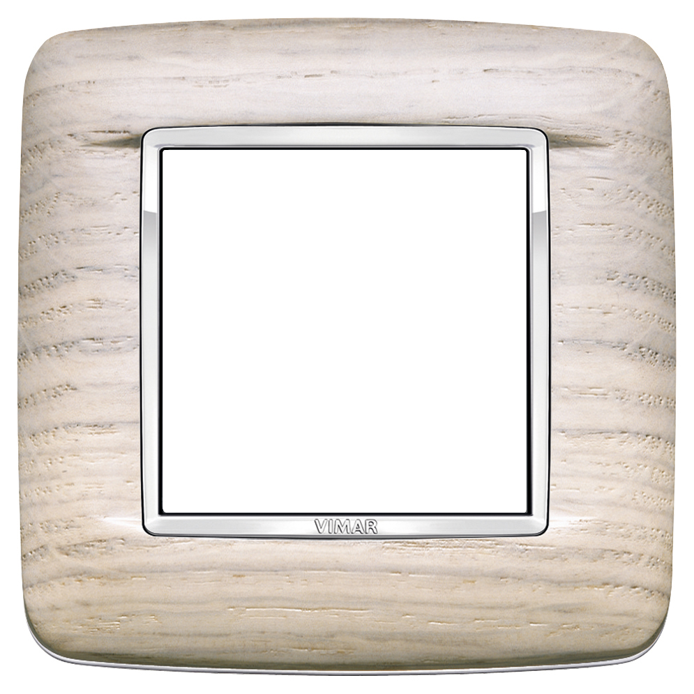 Vimar Eikon 20672 2-Module Round Cover Plate