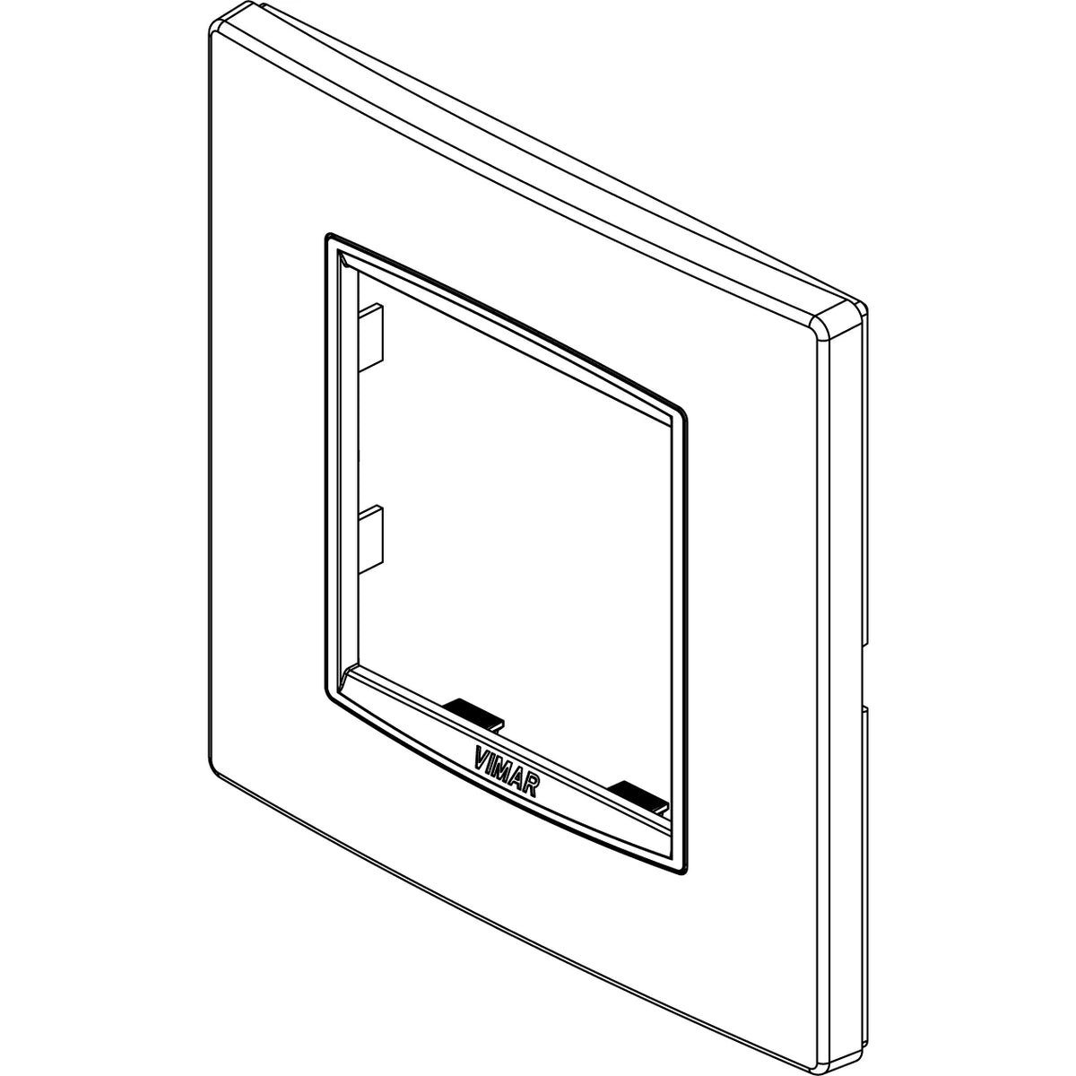 Vimar Eikon Classic Cover Plate, 2-Module