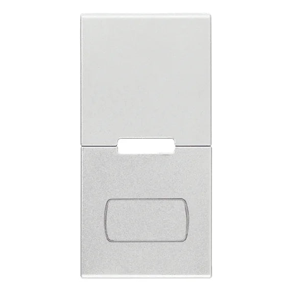 Vimar Eikon Interchangeable 1-Module Button, Thermoplastic