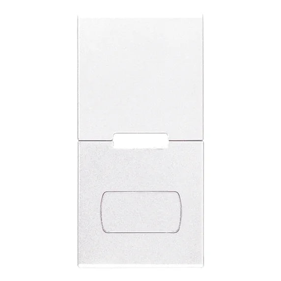 Vimar Eikon Interchangeable 1-Module Button, Thermoplastic
