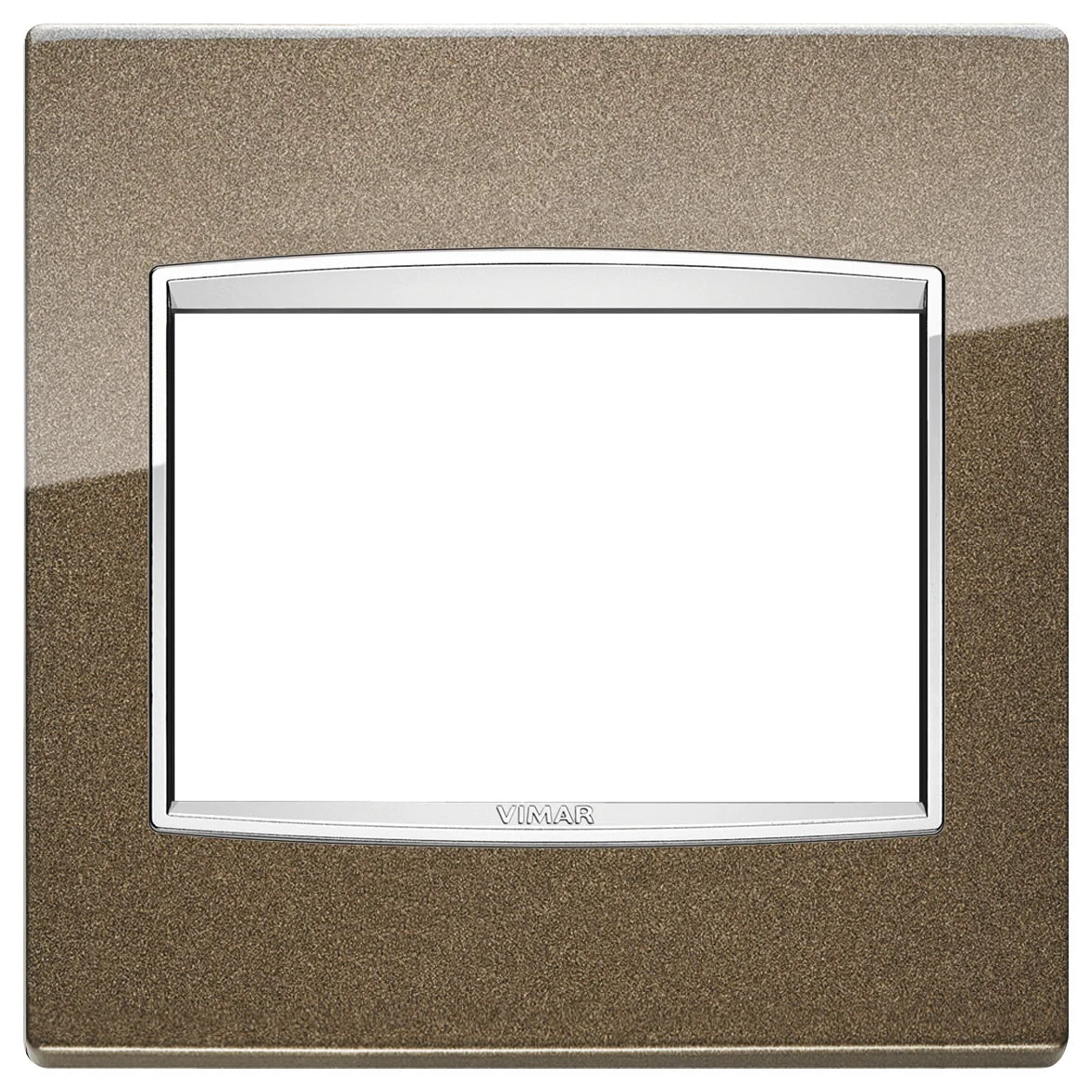 Vimar Eikon Classic Cover Plate, 3-Module, British Standard