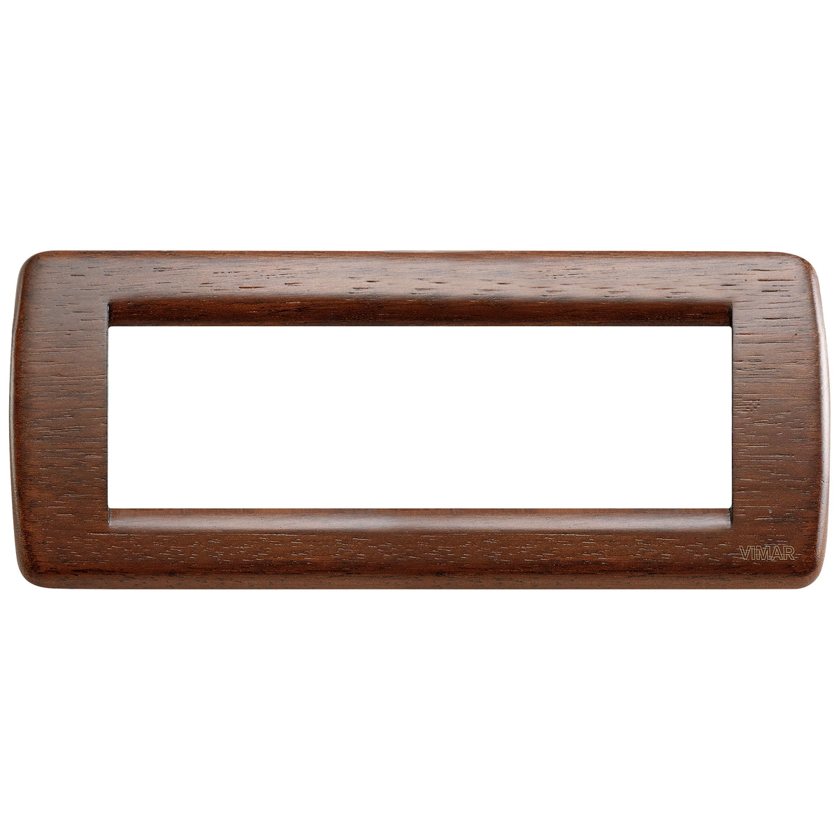 Vimar Idea Rondò Cover Plate, 6-Module, IP00, Clamp Mounting