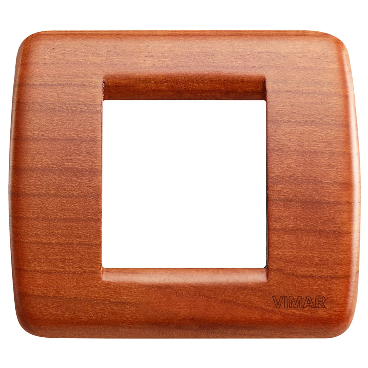 Vimar Idea Rondo Cover Plate, 1-2 Module, Die-Cast Metal, Clamp Mounting