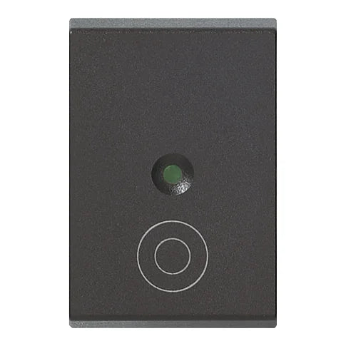 Vimar Idea Interchangeable 1-Module Button, Thermoplastic, Matt