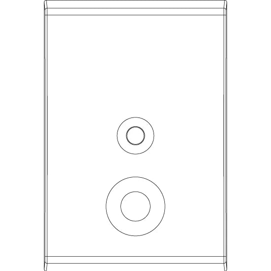 Vimar Idea Interchangeable 1-Module Button, Thermoplastic, Matt