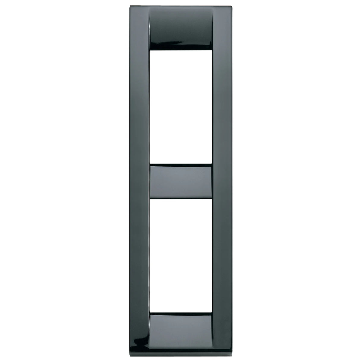 Vimar Idea Classica 2-Module Cover Plate, Die-Cast Metal, for Panel Mounting