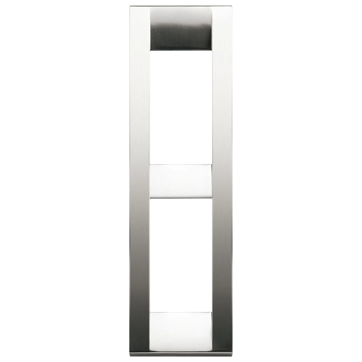 Vimar Idea Classica 2-Module Cover Plate, Die-Cast Metal, for Panel Mounting
