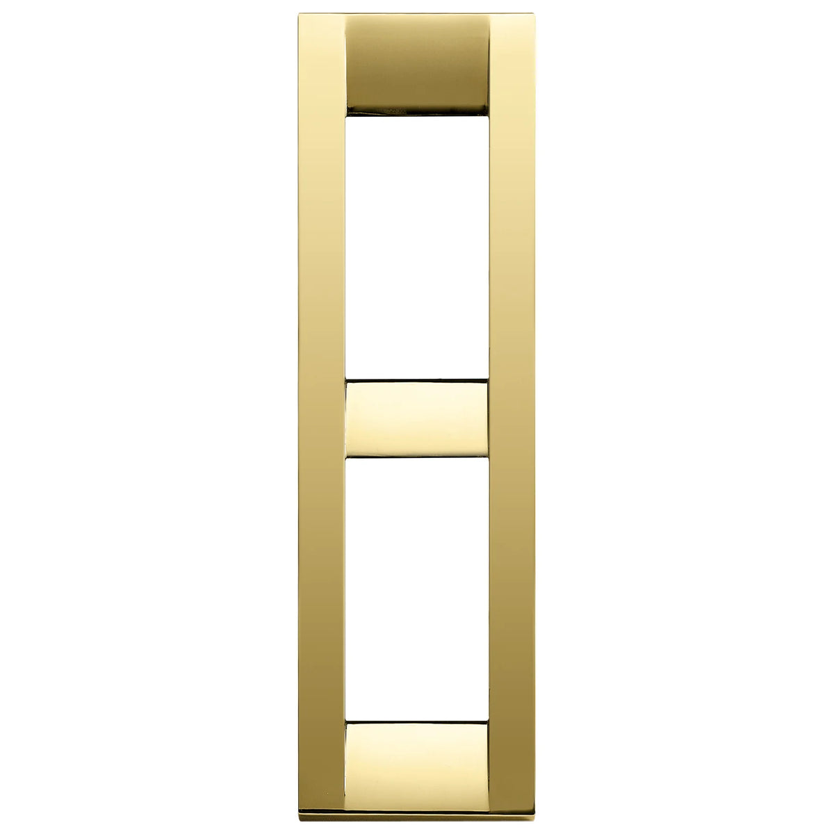 Vimar Idea Classica 2-Module Cover Plate, Die-Cast Metal, for Panel Mounting