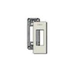 Vimar 8000 Series 1-Module Cover Plate with Mounting Frame, Panel Mount, Snap Fixing