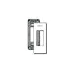 Vimar 8000 Series 1-Module Cover Plate with Mounting Frame, Panel Mount, Snap Fixing