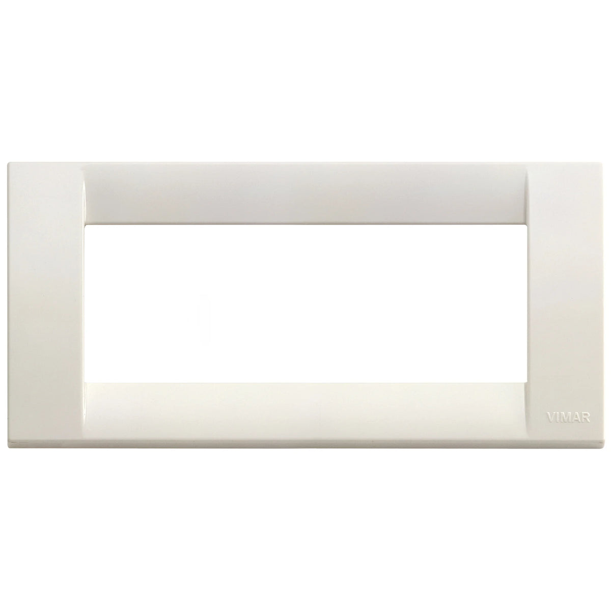 Vimar Idea Classica 5-Module Cover Plate, Clamp Mounting