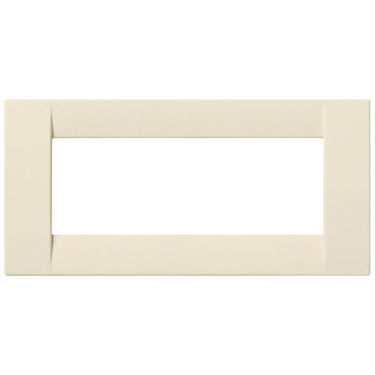 Vimar Idea Classica 5-Module Cover Plate, Clamp Mounting