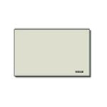 Vimar 8000 3-Module Blanking Plate, For 08531/08531.S, Snap Fix
