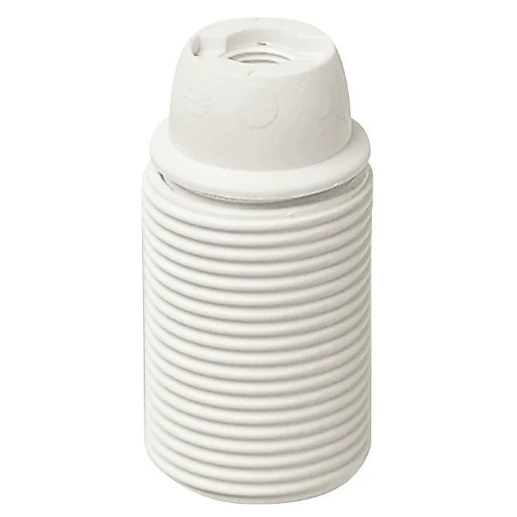Vimar E14 Lampholder, 3/8 in Thread, Glass-Reinforced Polyester Resin