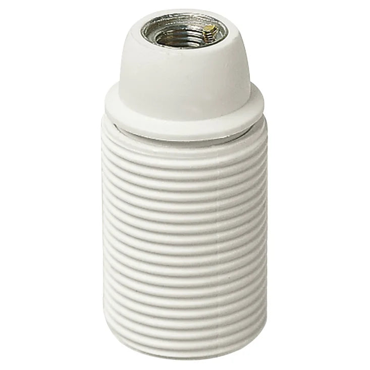 Vimar E14 Lampholder, 3/8 in Thread, Glass-Reinforced Polyester Resin