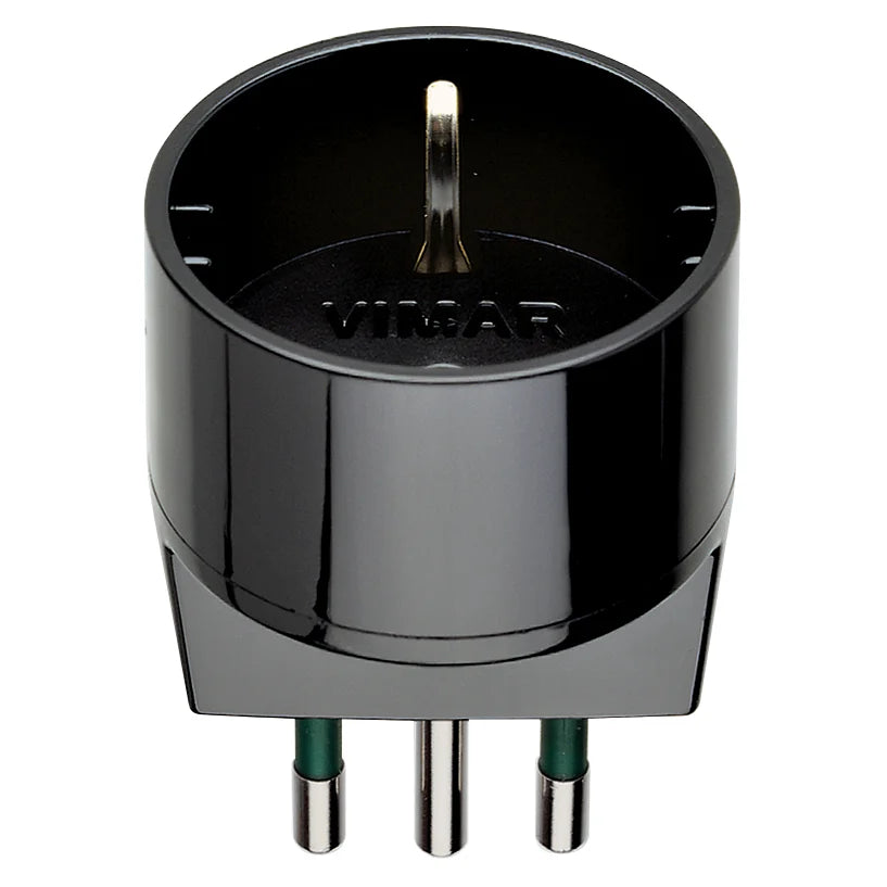 Vimar SICURY S11 to P30 Socket Adapter, 250V, 10A Plug, 16A Outlet
