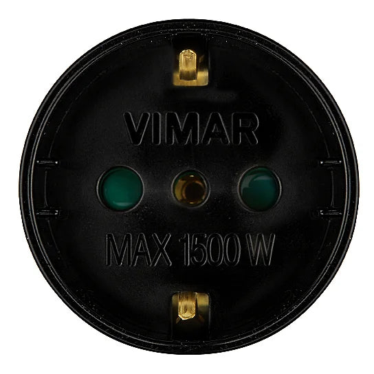Vimar SICURY S11 to P30 Socket Adapter, 250V, 10A Plug, 16A Outlet