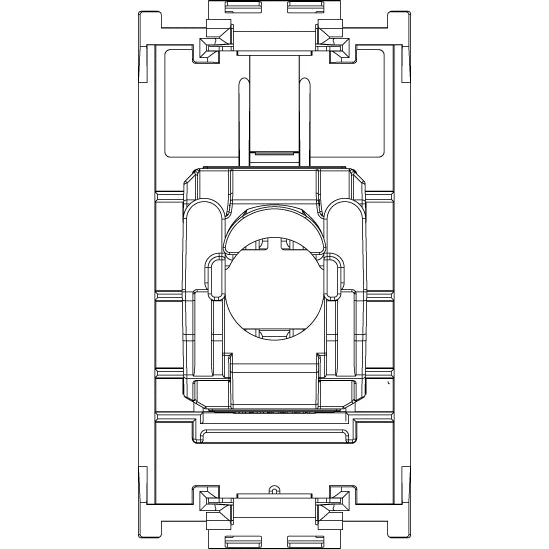 Vimar 8000 Series RJ45 Netsafe Outlet, T568A/B Universal Wiring