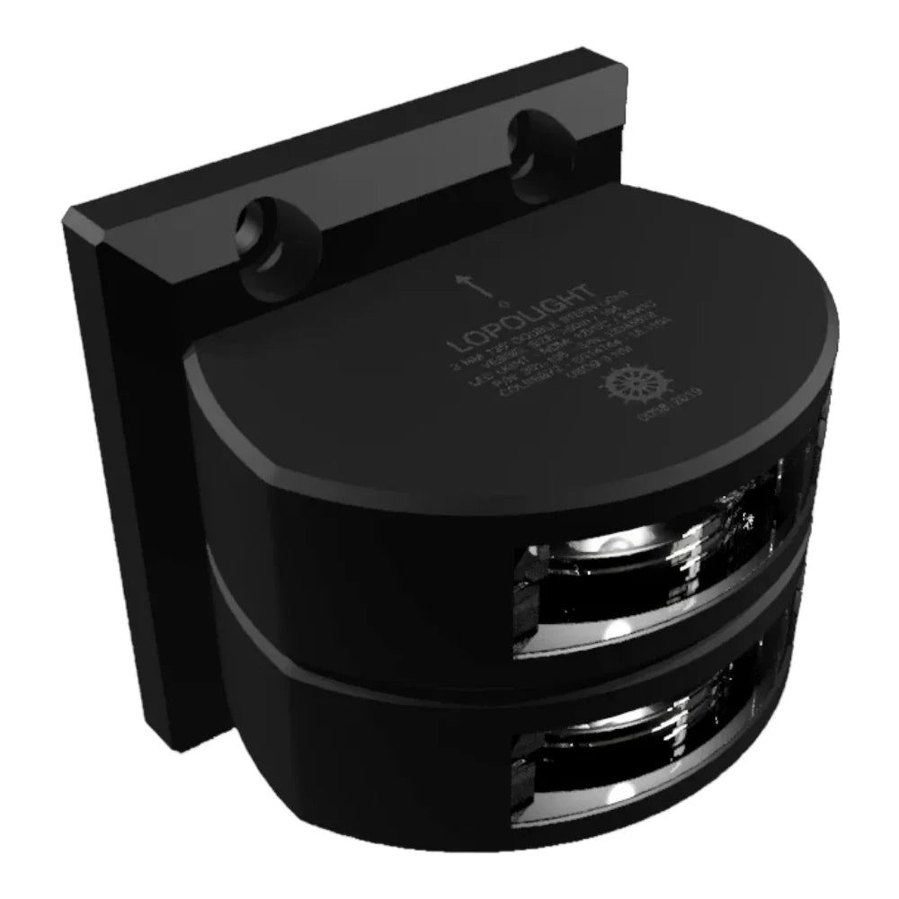 Lopolight Double Stack LED Stern Light, 135° White, IP68