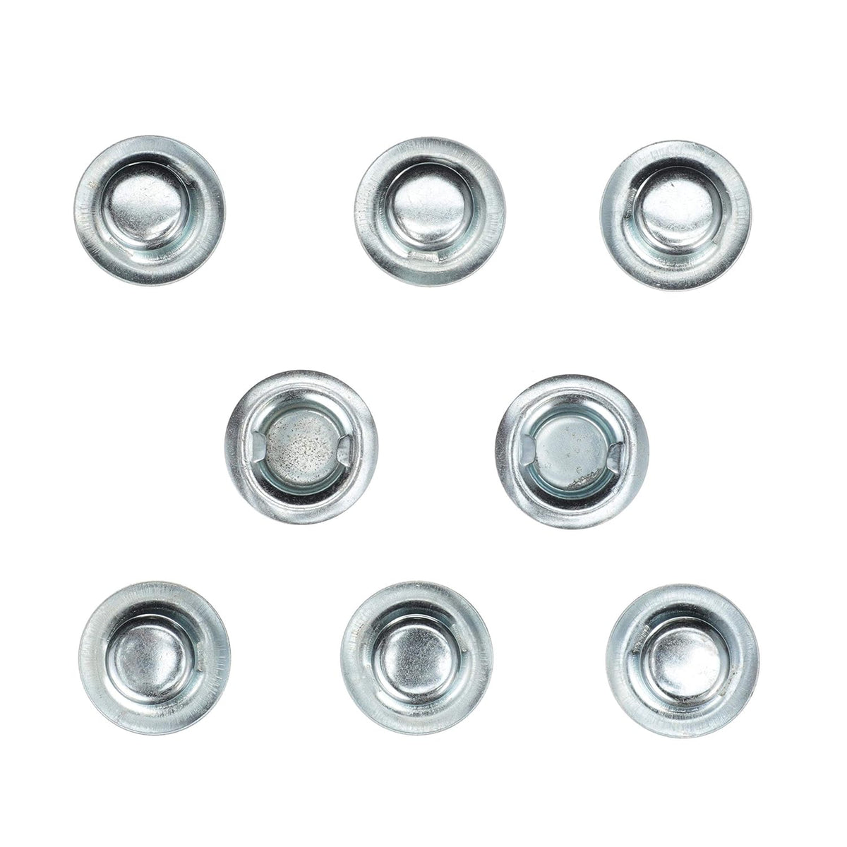 Attwood Marine Pal Nuts, For 5/8 in Roller Shafts, Zinc-Plated, Set of 8