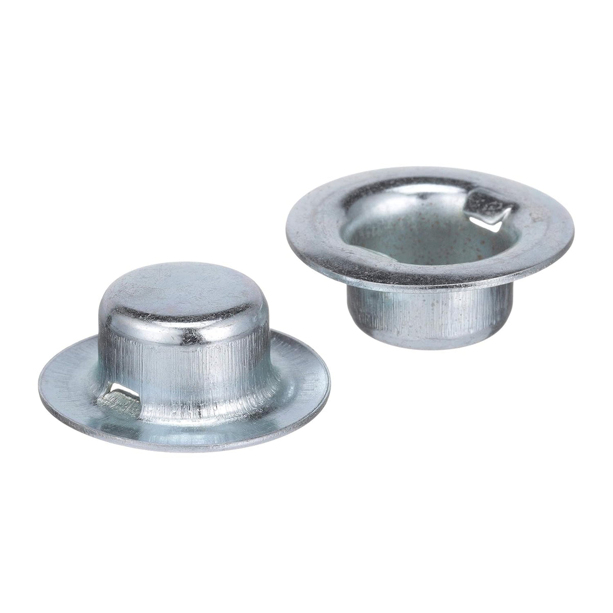 Attwood Marine Pal Nuts, For 5/8 in Roller Shafts, Zinc-Plated, Set of 8