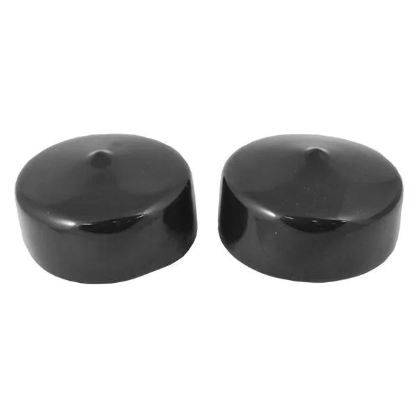 Attwood Marine Wheel Bearing Protector Cover, 1.98 in, Black, Pair