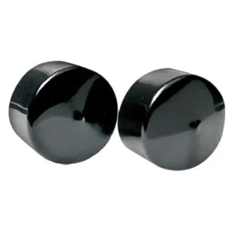 Attwood Marine Wheel Bearing Protector Cover, 1.98 in, Black, Pair