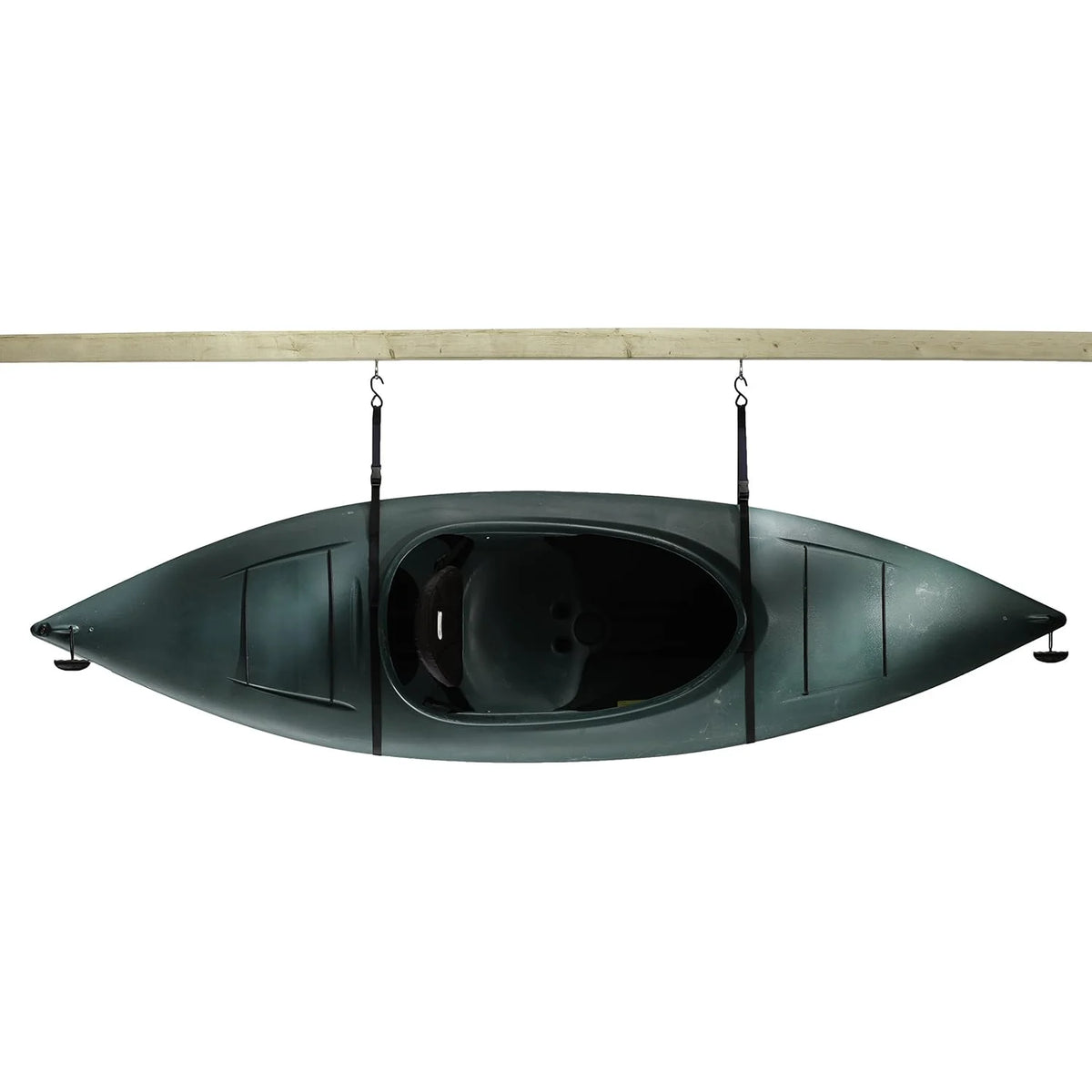Attwood Marine Kayak Hoist System, 120 lb Capacity, One-Person Pulley System, 2 in Webbing Straps