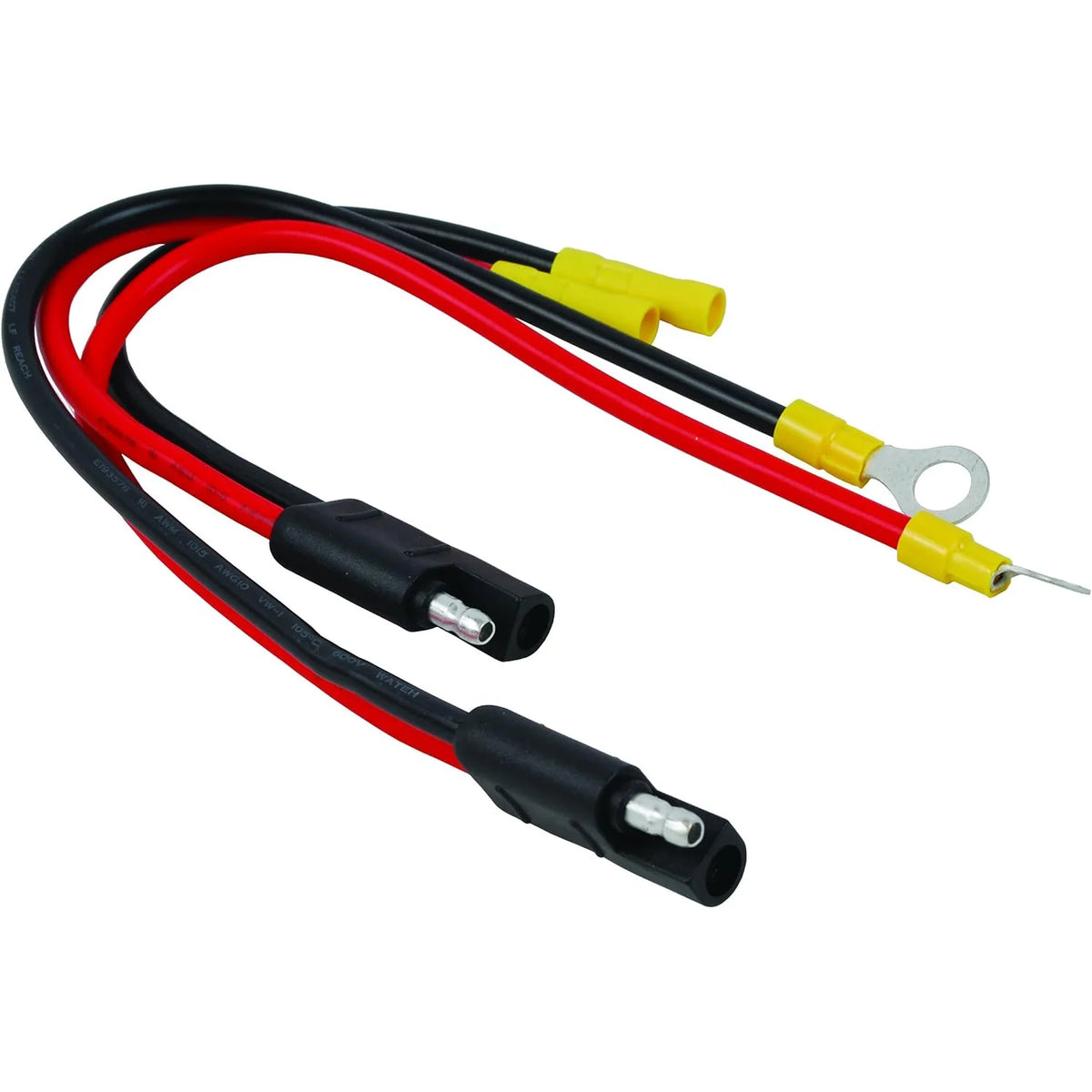 Attwood Marine Trolling Motor Quick Connectors, 10 AWG, 2-Wire, 2-Connector Kit