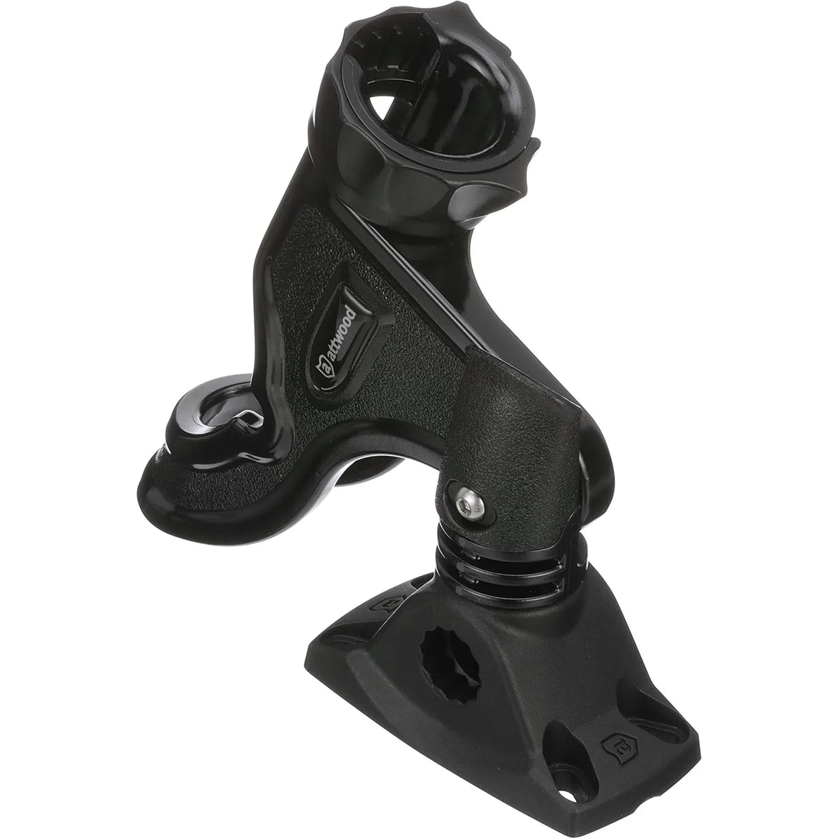 Attwood Marine Pro Series Heavy-Duty Rod Holder, For Casting and Spinning Rods, Combo Mount