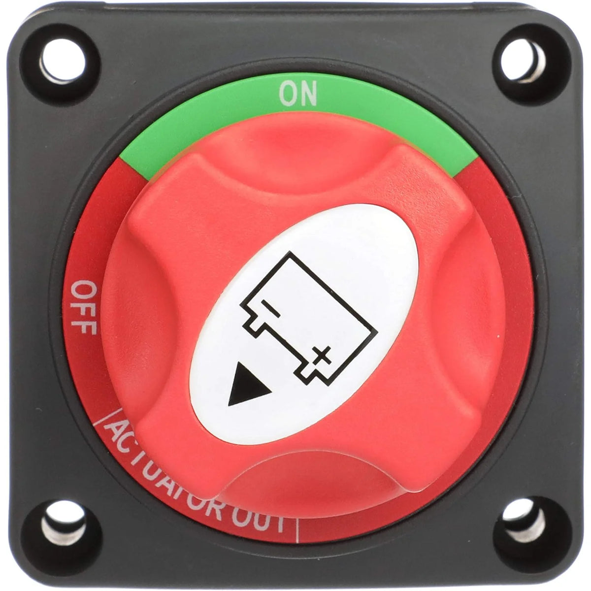 Attwood Marine Single Battery Switch, 12-50V DC, 200A Continuous, 300A Intermittent