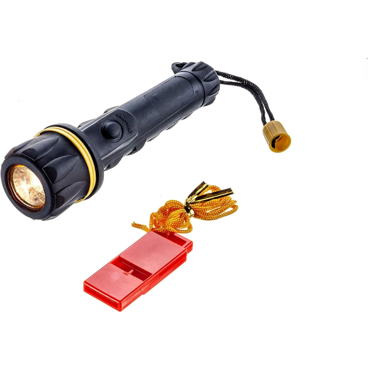 Attwood Marine Bailer Safety Kit, 5-Piece, 50 ft Rope with Float, Waterproof Flashlight