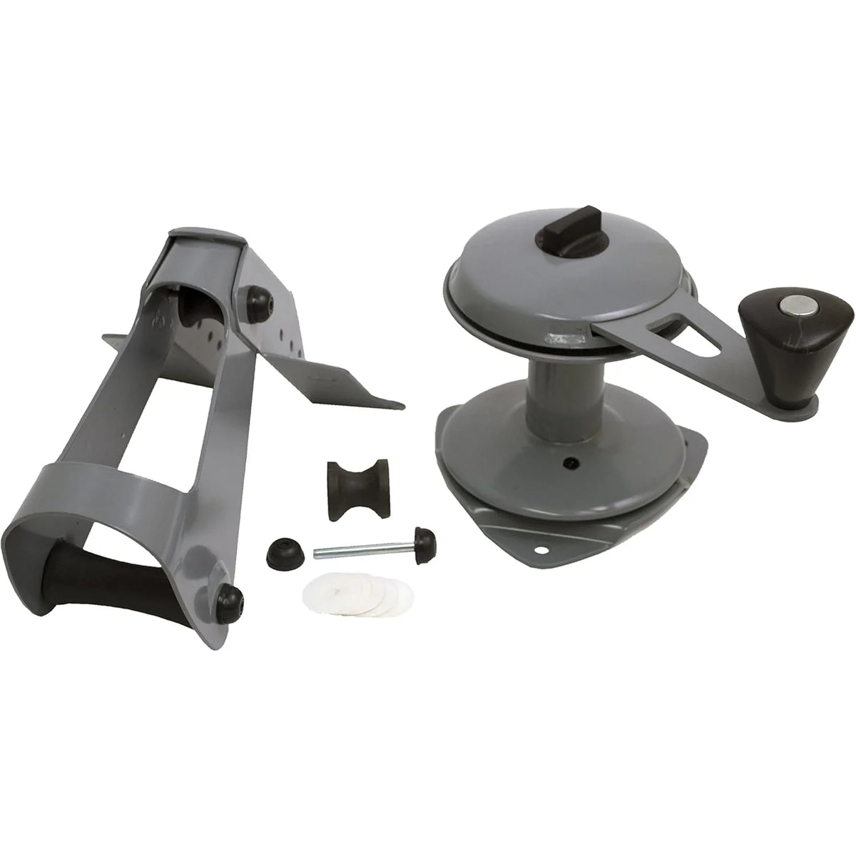 Attwood Marine Anchor Lift System, 12 lb Anchor Capacity, Bow or Stern Mount, Heavy-Gauge Powder-Coated Steel