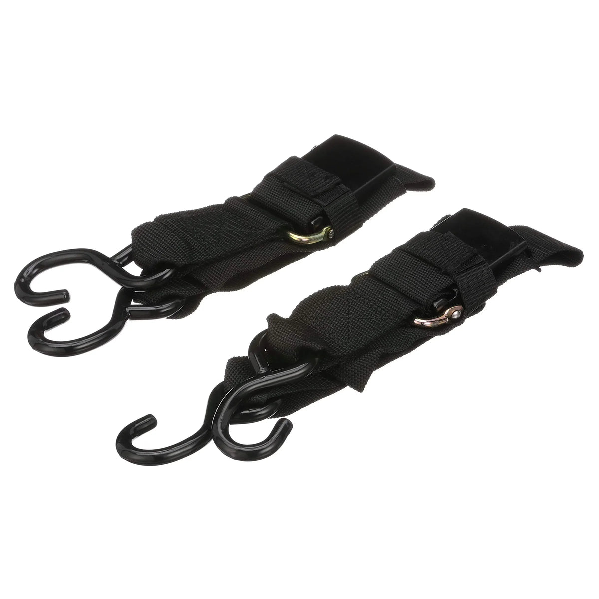 Attwood Marine Quick-Release Transom Tie-Down Straps, 2 in x 4 ft, Pair
