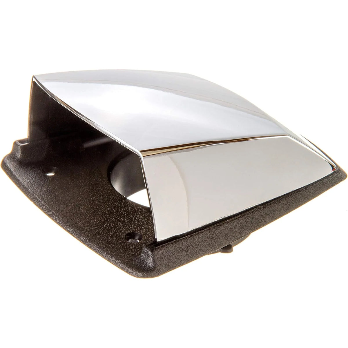 Attwood Marine Cowl Ventilator, 3 in ID Hose, Chrome-Plated ZAMAK