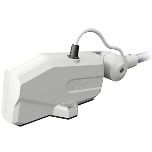 Attwood Marine PowerBase Powered Fold-Down Antenna Base, For 1 in-14 Threaded VHF Antennas, Up to 8 ft