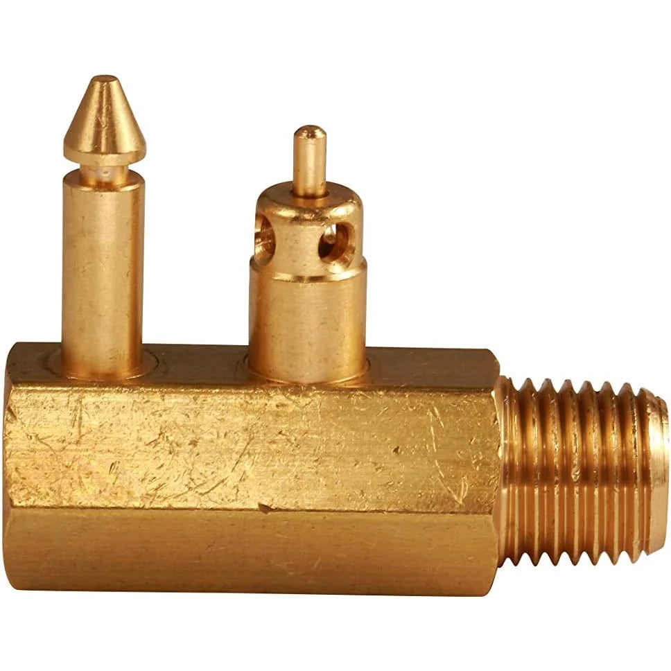 Attwood Marine Fuel Tank Fitting, For Yamaha, 1/4 in NPT Male, Brass