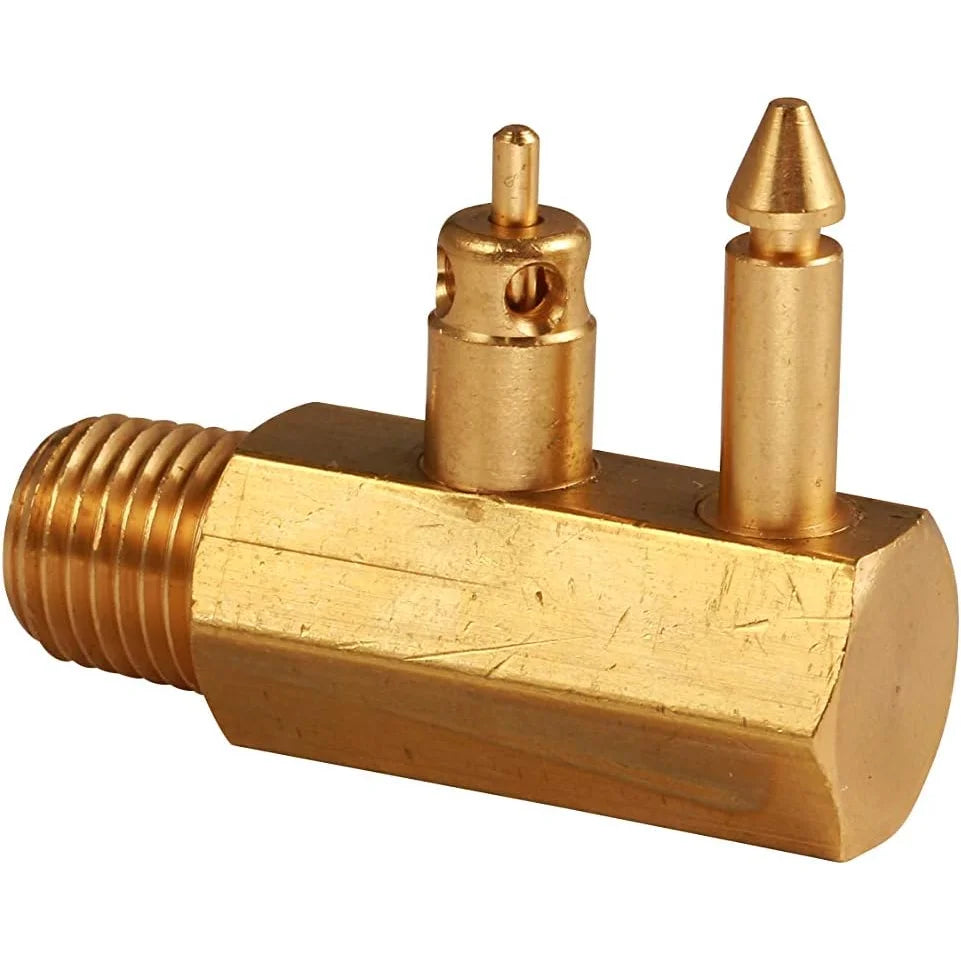 Attwood Marine Fuel Tank Fitting, For Yamaha, 1/4 in NPT Male, Brass