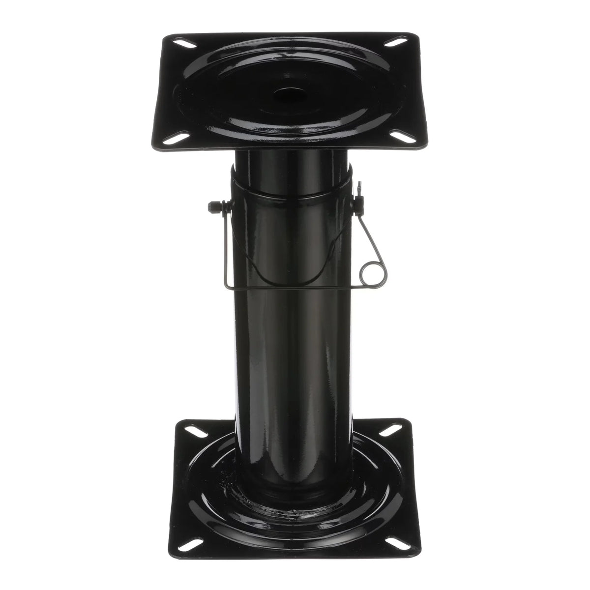 Attwood Marine Swivl-Eze Adjustable Pedestal, 11-1/2 in to 17-1/2 in, Black Powder-Coated