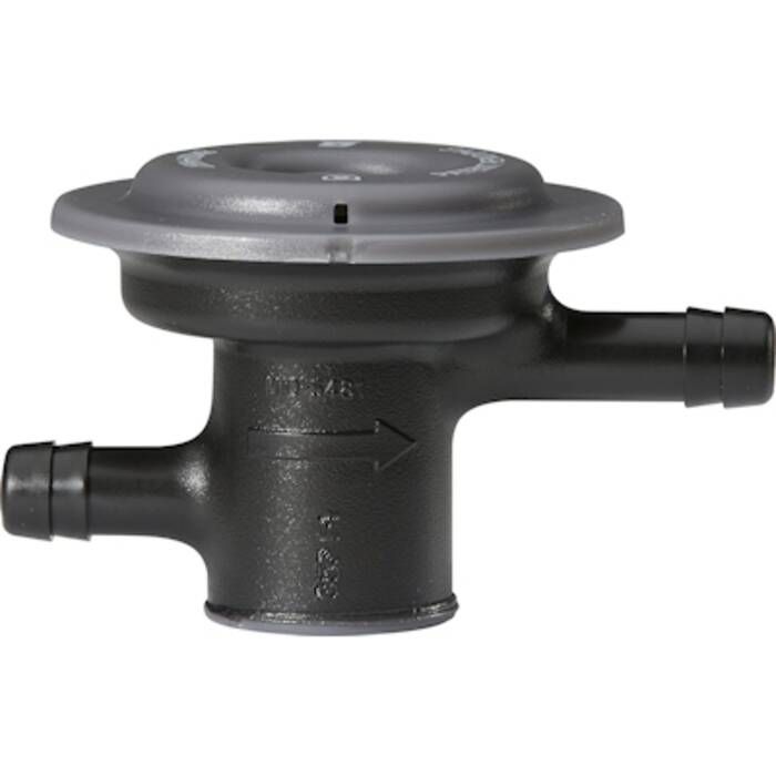 Attwood Marine In-Line Fuel Demand Valve, For 3/8 in and 5/16 in Fuel Hose, Manual Override