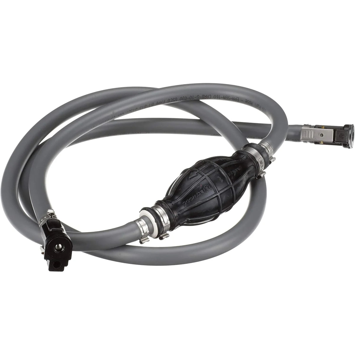 Attwood Marine Fuel Line Kit, For Yamaha Engines and Tanks, 3/8 in x 6 ft, Low-Permeation Primer Bulb