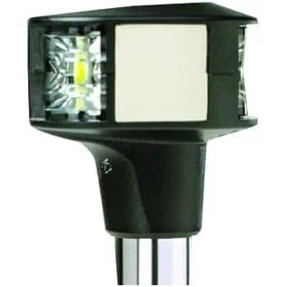 Attwood Marine LightArmor Fold-Down Anchor/Masthead LED Light, 12 in, 12V, 3NM, Horizontal Mount