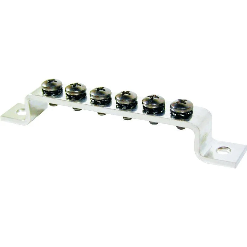 Blue Sea Systems MiniBus Common Grounding BusBar, 100A, 6-Gang, 48V DC