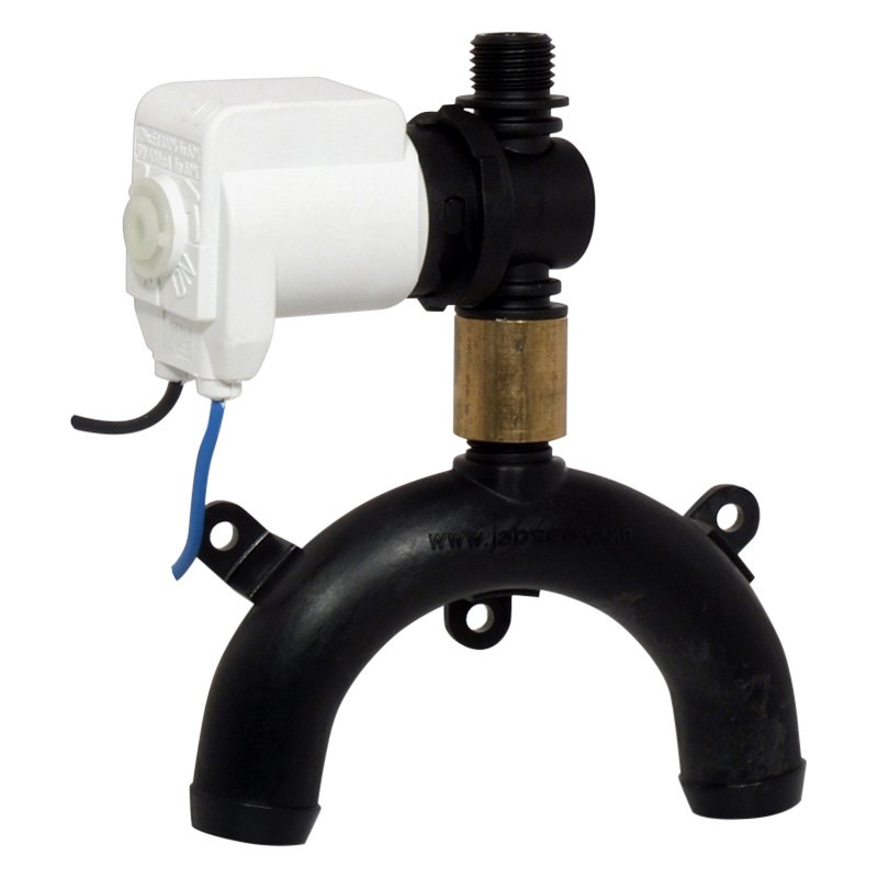 Jabsco Vented Loop Solenoid Valve, For 37010 Series Toilets, 12/24V, 1/4 in BSP Brass Connector