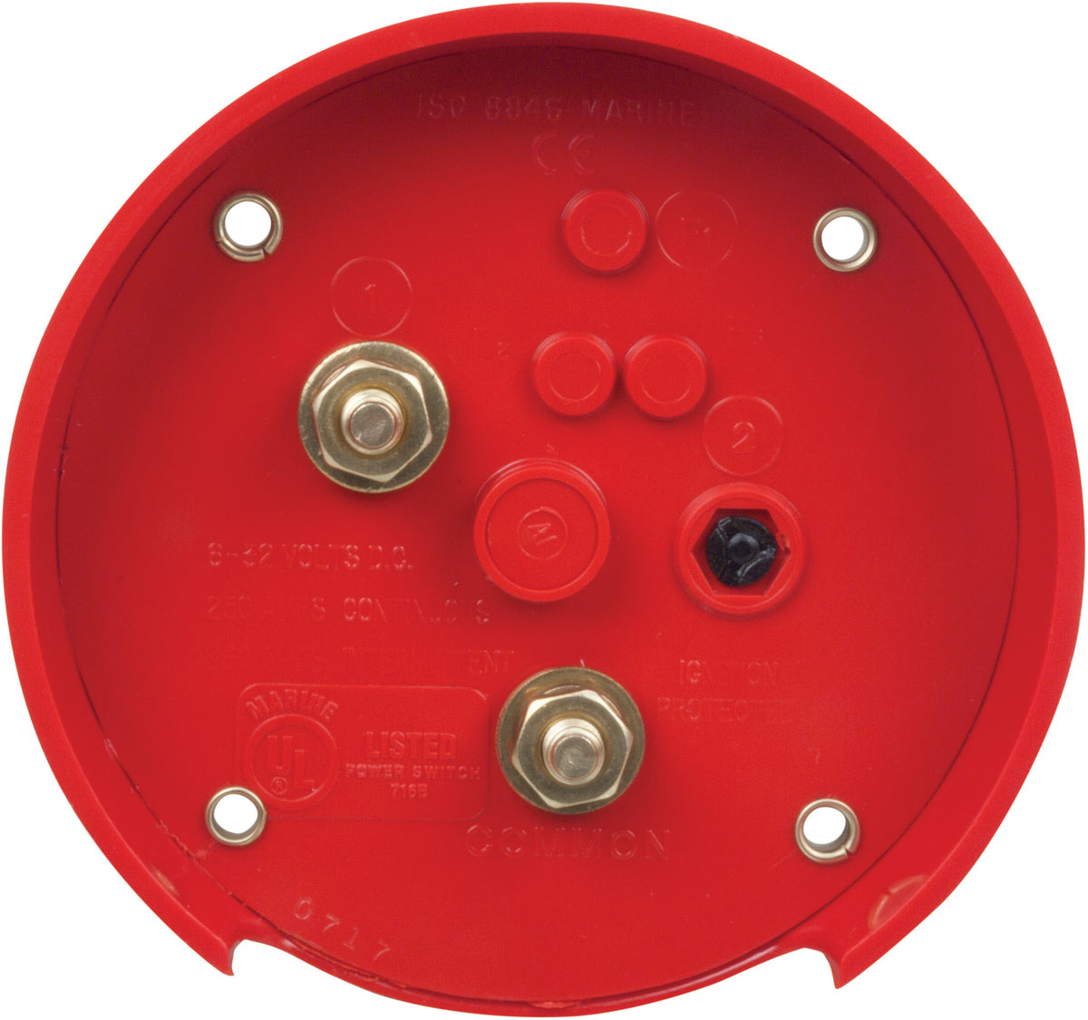 Perko 9601 Series Medium Duty Battery Disconnect Switch, 250A, 6-32VDC, Ignition Protected