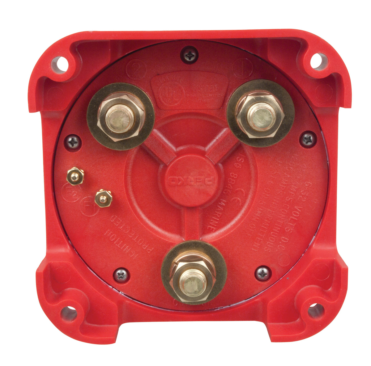 Perko 9703 Heavy Duty Battery Disconnect Switch, Alternator Field Disconnect, 6-32V, Ignition Protected