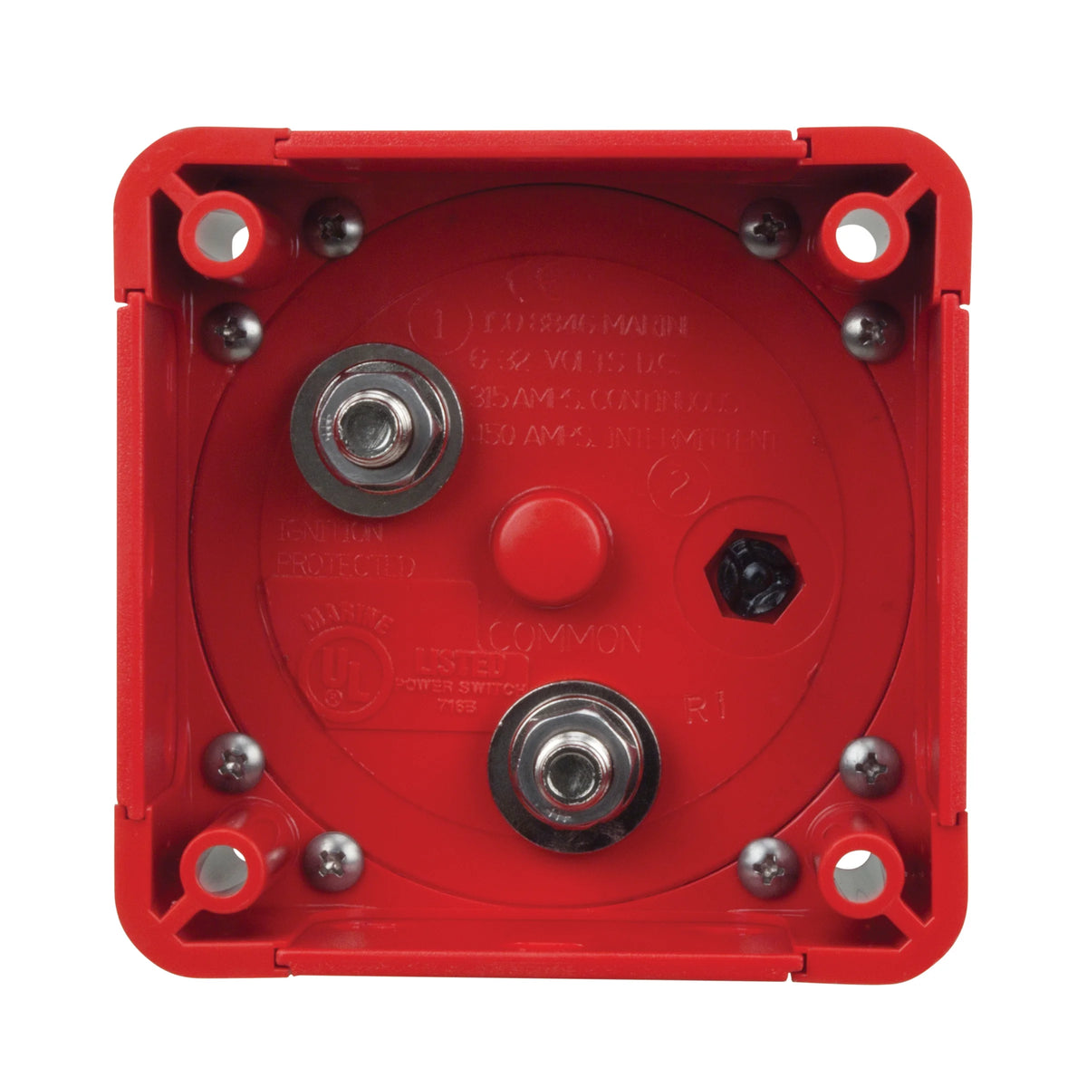 Perko 9611 Main Battery Disconnect Switch, 6-32V, 315A Continuous, Ignition Protected